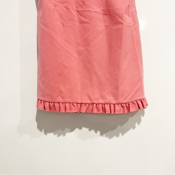 NWT FRENCH CONNECTION Whisper Ruffle-Trim Sweetheart Dress - Picture 4 of 13